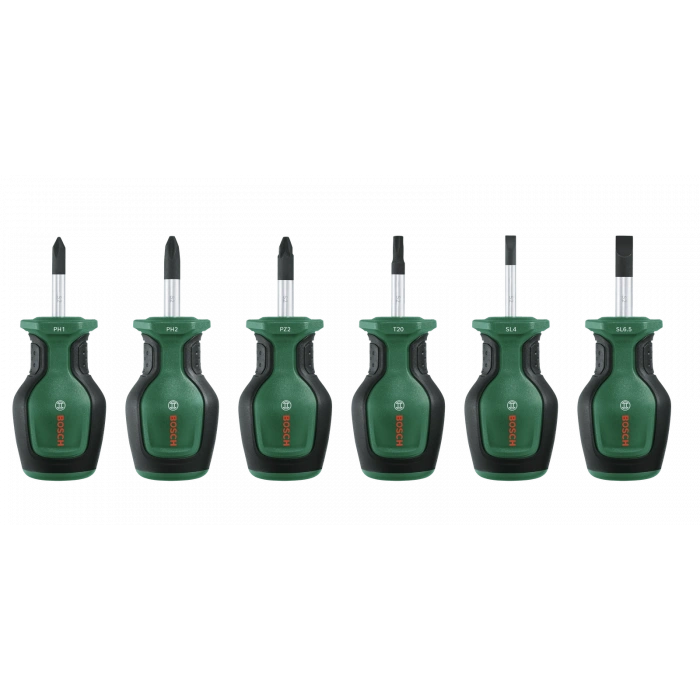 Kısa Tornavida Seti 6 Parça