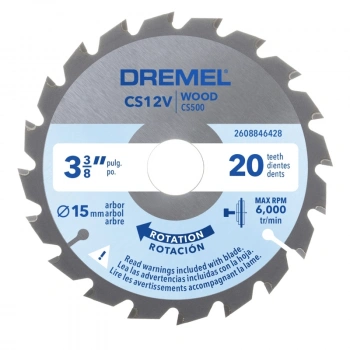DREMEL CS12V (CS500) 85 mm Ahşap Testere Bıçağı