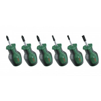 Kısa Tornavida Seti 6 Parça