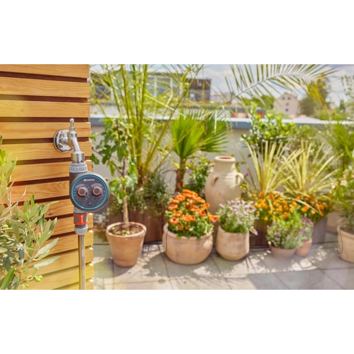 GARDENA 1897 Su Kontrolü Kolay Plus Sulama Bilgisayarı Zamanlayıcısı