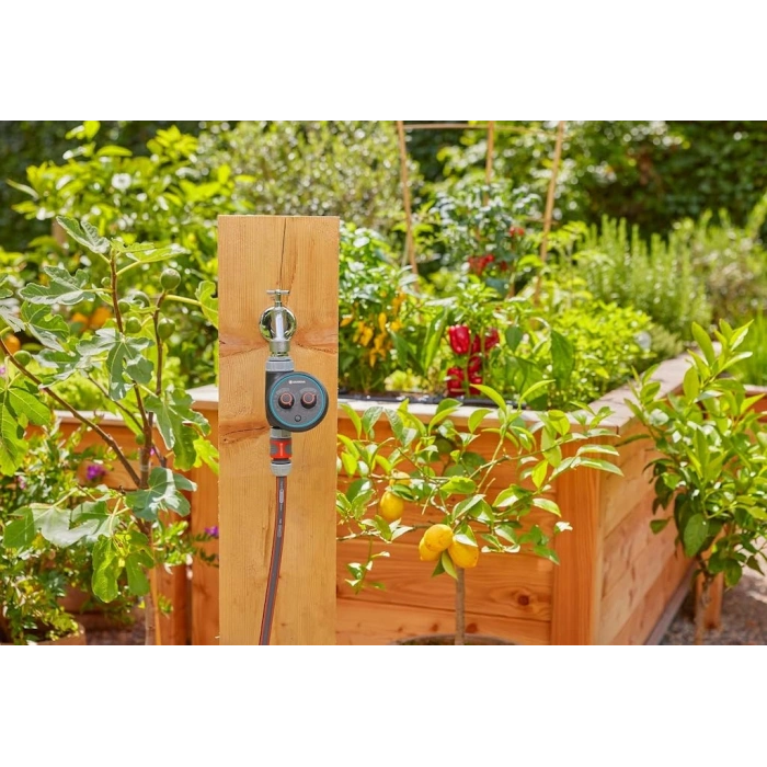 GARDENA 1897 Su Kontrolü Kolay Plus Sulama Bilgisayarı Zamanlayıcısı