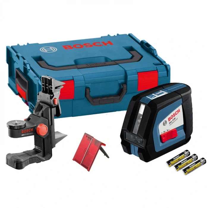 Bosch GLL 2-50+BM1 Çapraz Çizgili Hizalama Lazeri