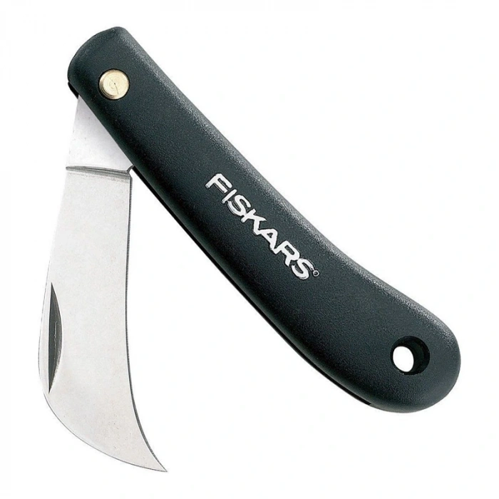 Fiskars 125880 K62 Kancalı Aşı Bıçağı Aşı Çakısı
