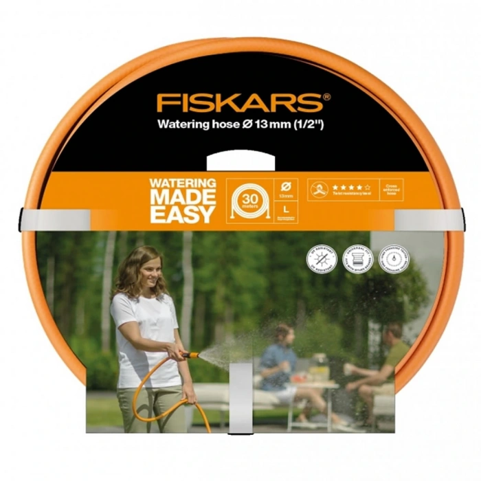 Fiskars Bahçe Sulama Hortumu 1/2 30mt