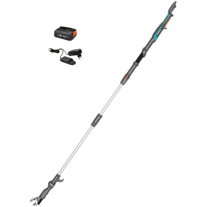 Gardena 14774-20 Akülü Teleskopik Yüksek Dal Makası Highcut 250/18v P4a Set