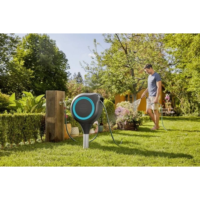 Gardena 18614 Otomatik Hortum Makarası 20 Metre