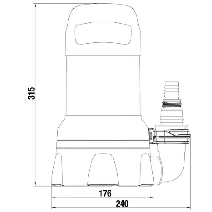 Gardena 9032 Temiz Su Dalgıç Pompası 11000