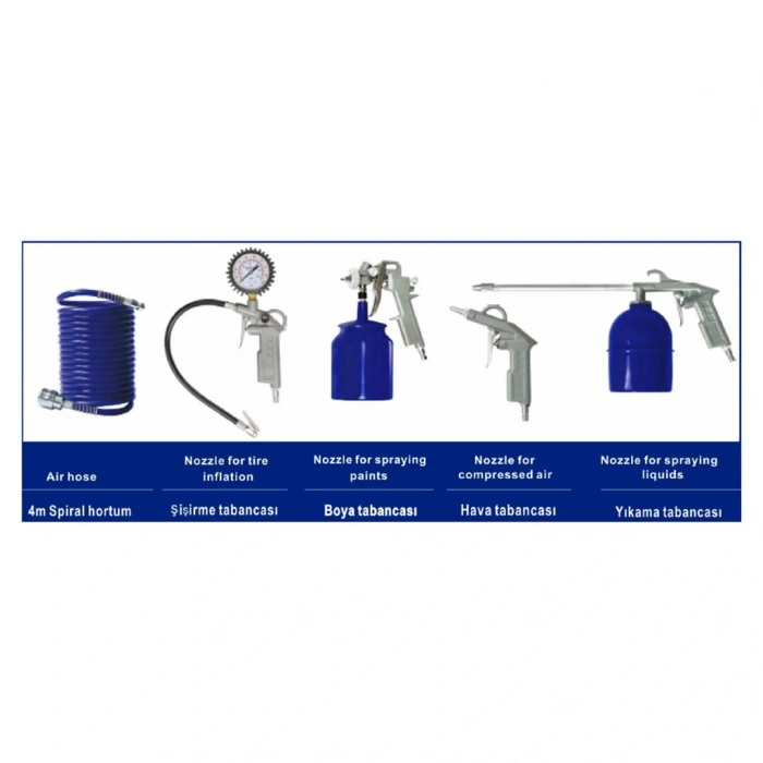 Hyundai AC5 Kompresör Aksesuar Seti 5 Parça