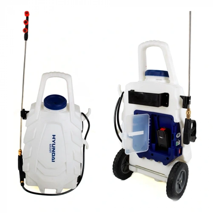Hyundai GS18-30 Akülü İlaçlama Makinası Şarjlı 30 Lt