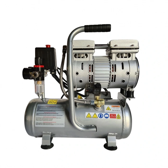 Hyundai HM506S Sessiz ve Yağsız Hava Kompresörü 6 Litre