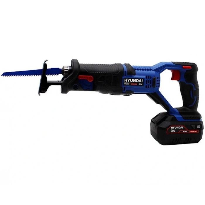 Hyundai HRS202 Akülü Tilki Kuyruğu Testere 20V 4Ah (Akü ve Şarj Cihazı Dahil)