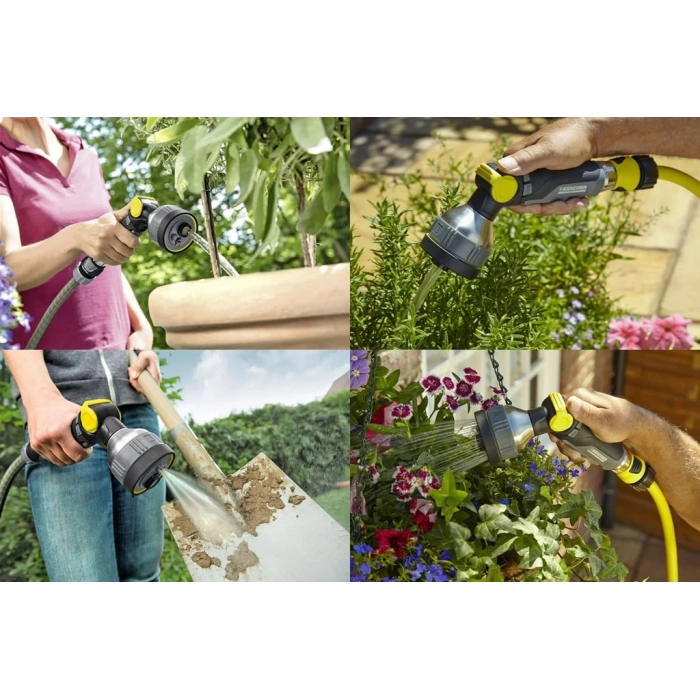 Karcher 2645-271 Premium Metal Çok Fonksiyonlu Bahçe Sulama Tabancası