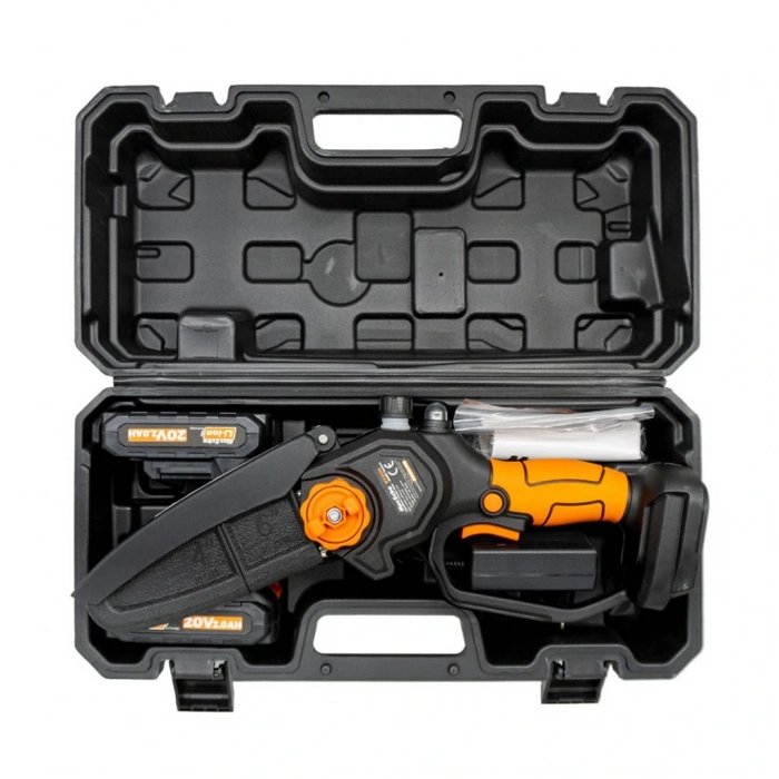 Max Extra MX8006 Çift Akülü Dal Kesme Budama Mini Testere 150 mm 20V 2.0Ah