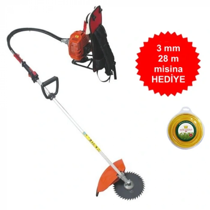 Orac BG520 Pro Motorlu Sırt Tırpanı