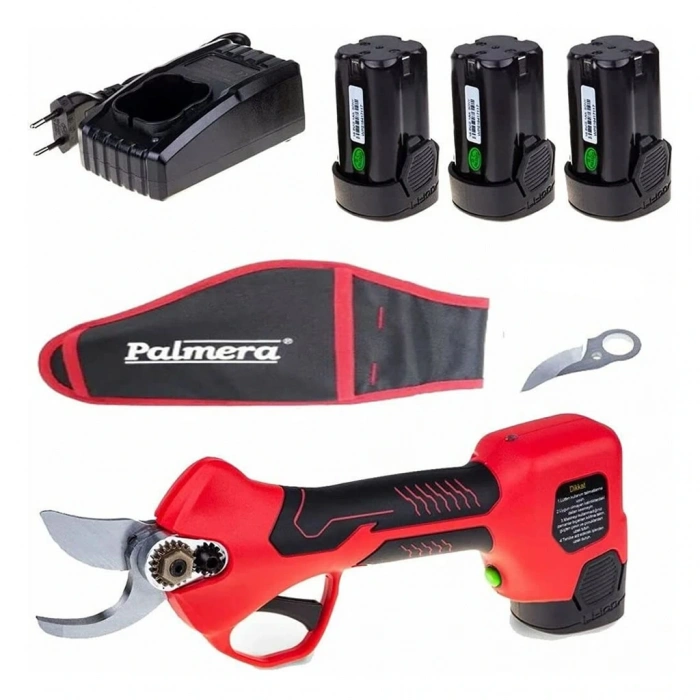 Palmera F21 Şarjlı Üç Akülü Budama Makası