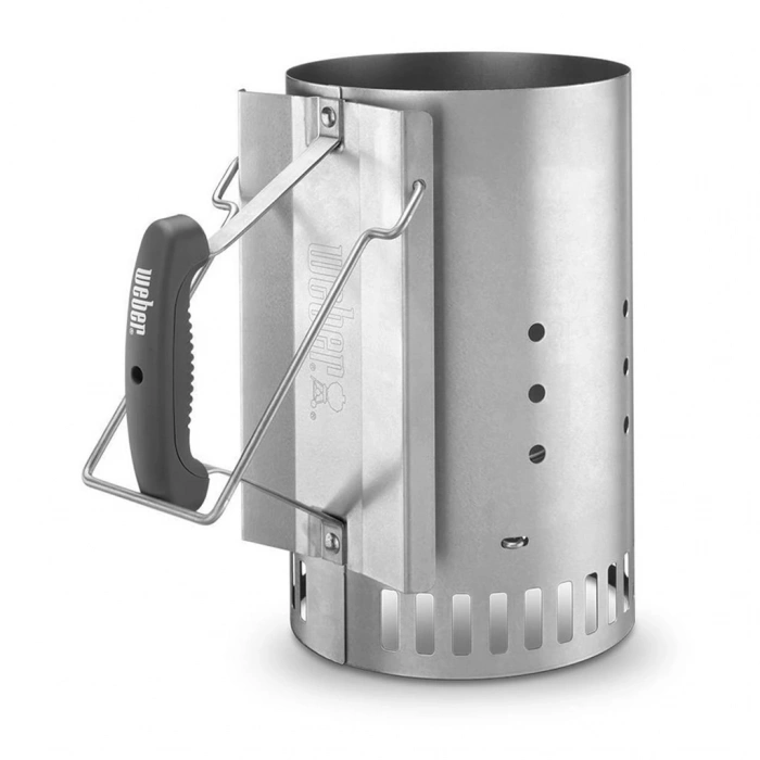 Weber 7416 Mangal Kömürü Tutuşturma Bacası Büyük Boy (Kömür Hediyeli)