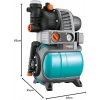 Gardena 1754 Otomatik Basınçlı Hidrofor Pompa 4000 5 Eco
