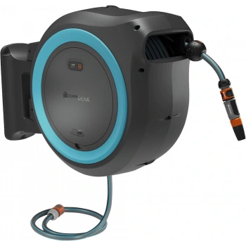 Gardena 18645 Akülü Duvara Monte Hortum Kutusu Powerroll XXl Seti 40 M