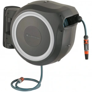 Gardena 18632 Duvara Monte Otomatik Hortum Makarası XL 35 M