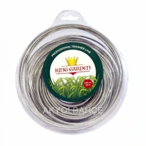 King Garden Tırpan Misinası Ot Çim Kesme İpi 3 MM - 29 M
