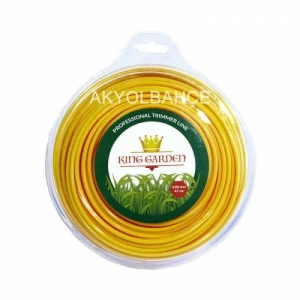 King Garden Tırpan Misinası Ot Çim Kesme İpi 3.50 MM - 41 M