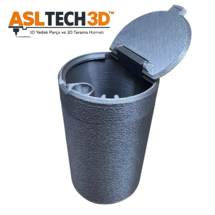 Araç İçi Kapaklı Küllük | Koku Önleyici Şık Otomobil Küllüğü