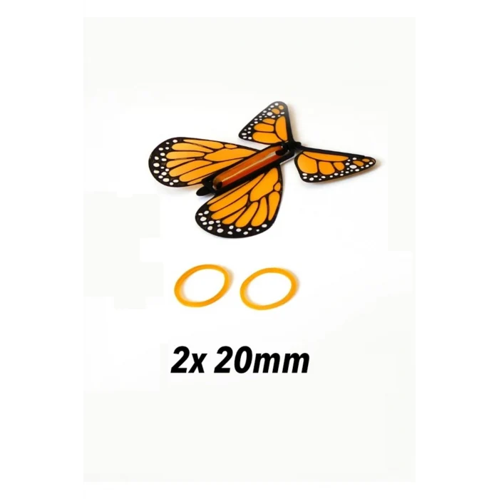 Sihirli Kurmalı Uçan Kelebek – Hediyelerinize Canlılık Katın (5’li Set)