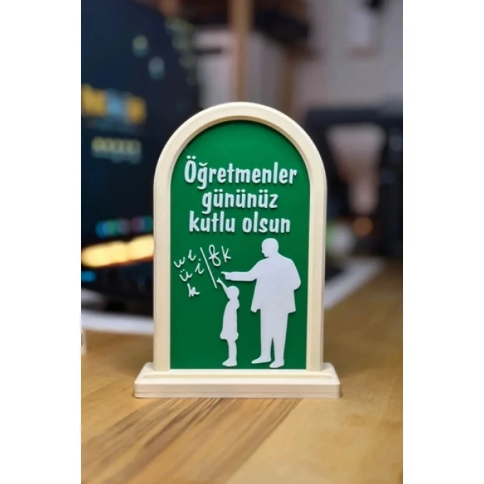 24 Kasım Öğretmenler Günü Hediyesi – Özel Tasarım Dekoratif Ürün