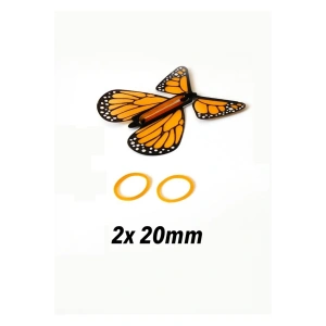 Sihirli Kurmalı Uçan Kelebek – Hediyelerinize Canlılık Katın (5’li Set)