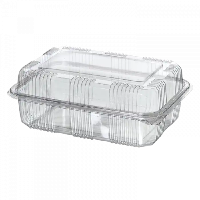 1000CC PET ŞEFFAF YÜKSEK KURABİYE KABI