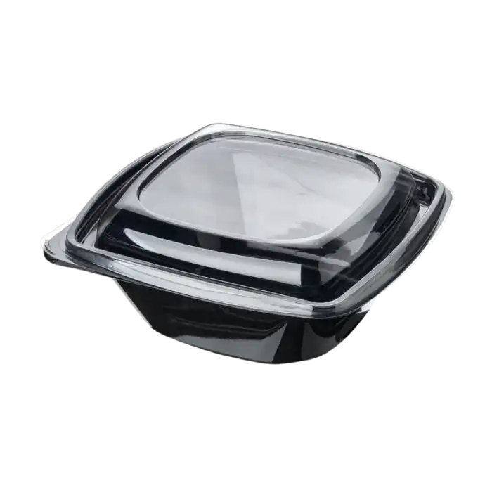 1000CC SİYAH SALATA KAP – KAPAK