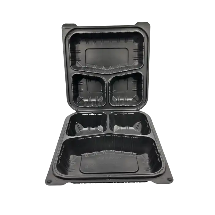 3 GÖZ KAPAKLI MİKRODALGA KABI