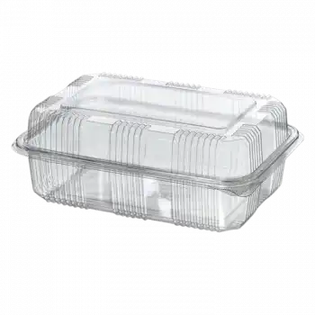 1000CC PET ŞEFFAF YÜKSEK KURABİYE KABI