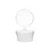 30CC 1OZ PP YUVARLAK KENDİNDEN KAPAKLI SOS KABI