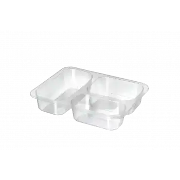3 Bölme Yemek Kabı (400Adet)