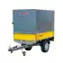 Crommac 750 kg Frensiz Yük Römorku - Tenteli Model