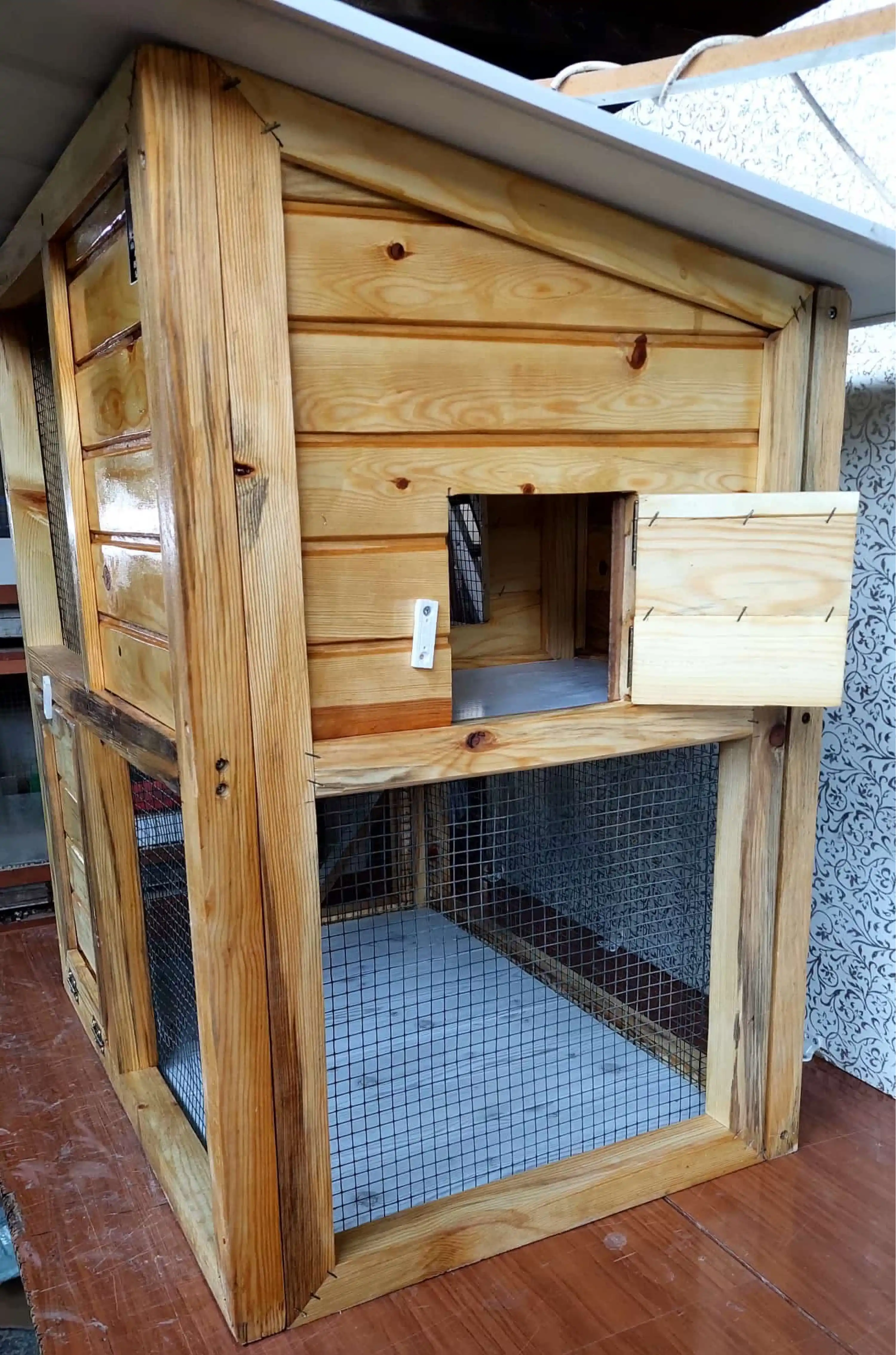 2 Katlı Tavşan & Kemirgen Kafesi - 100*90*55