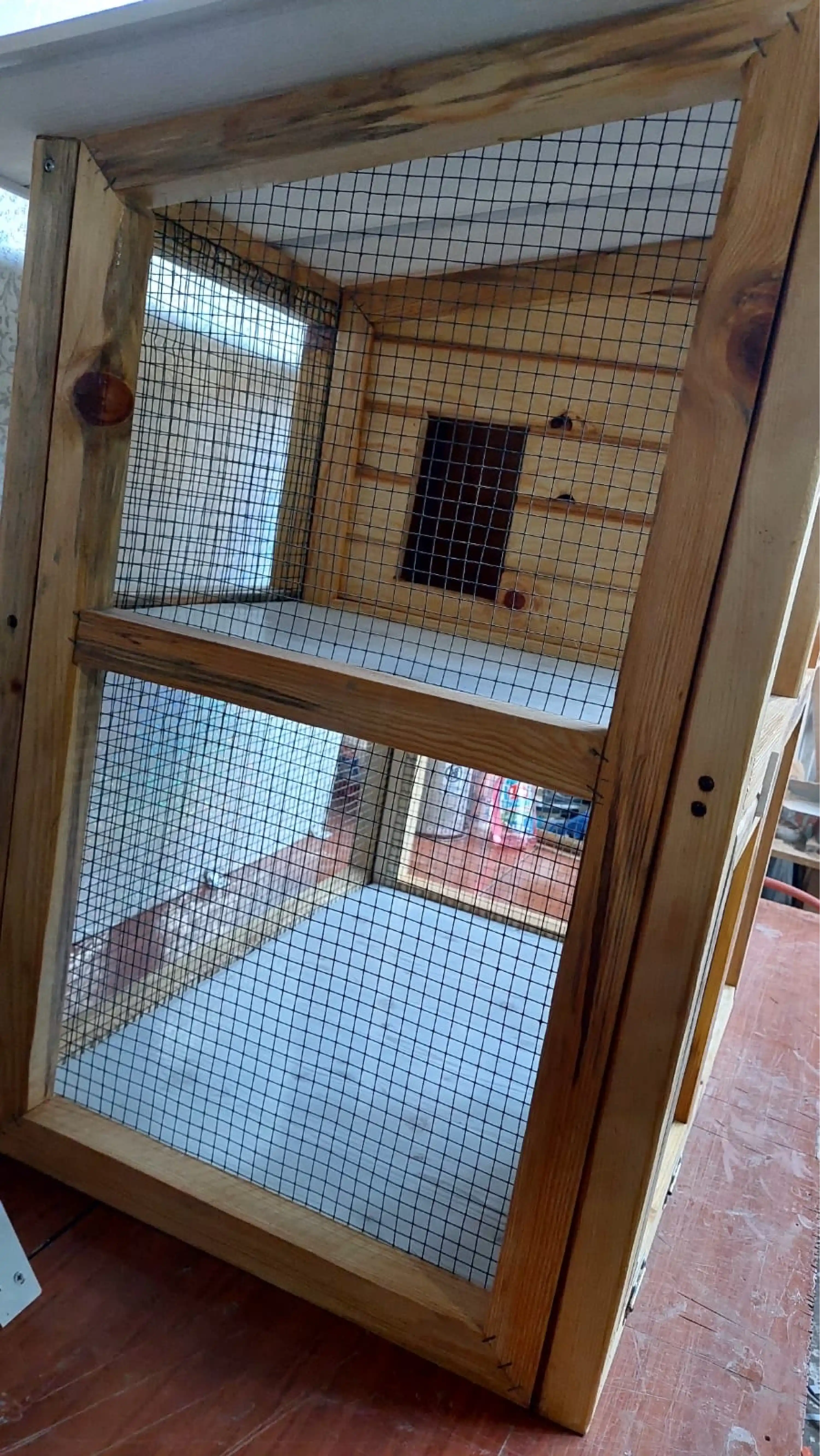 2 Katlı Tavşan & Kemirgen Kafesi - 100*90*55