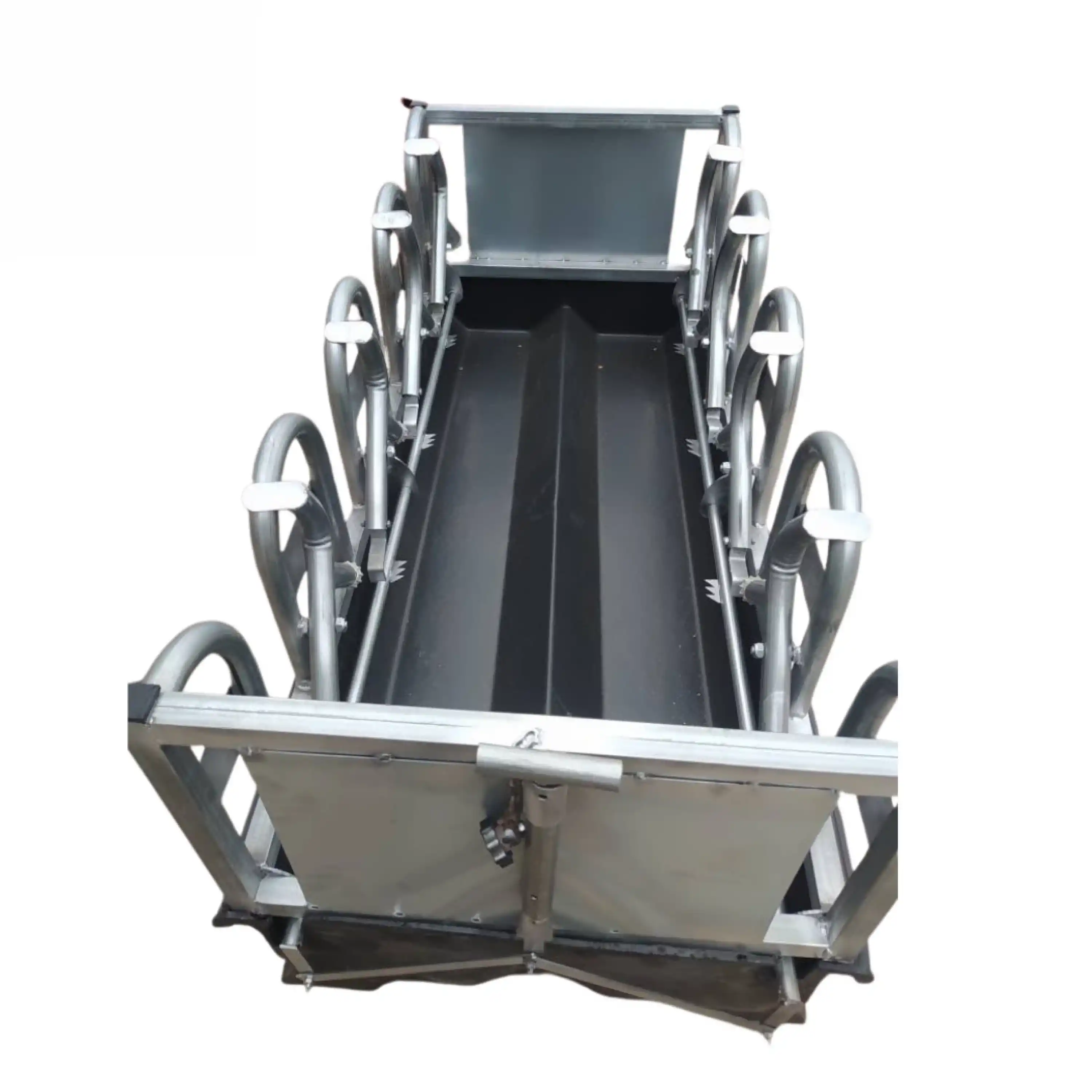 Küçükbaş 4’lü Çiftli Yemlik Kilit Sistemi (Altı Plastik Tabanlı)