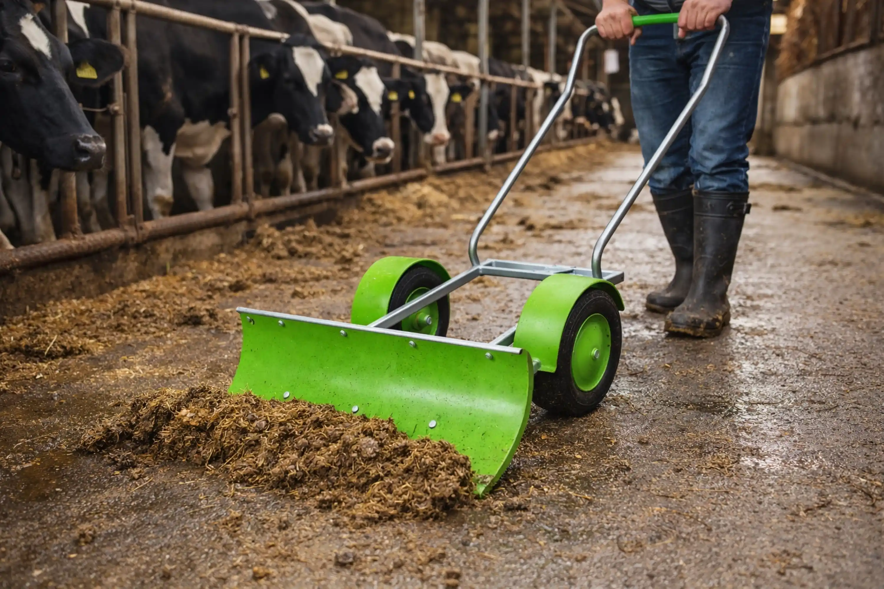 3 Tekerli Gübre ve Kar Sıyırıcı Aracı – 60 cm