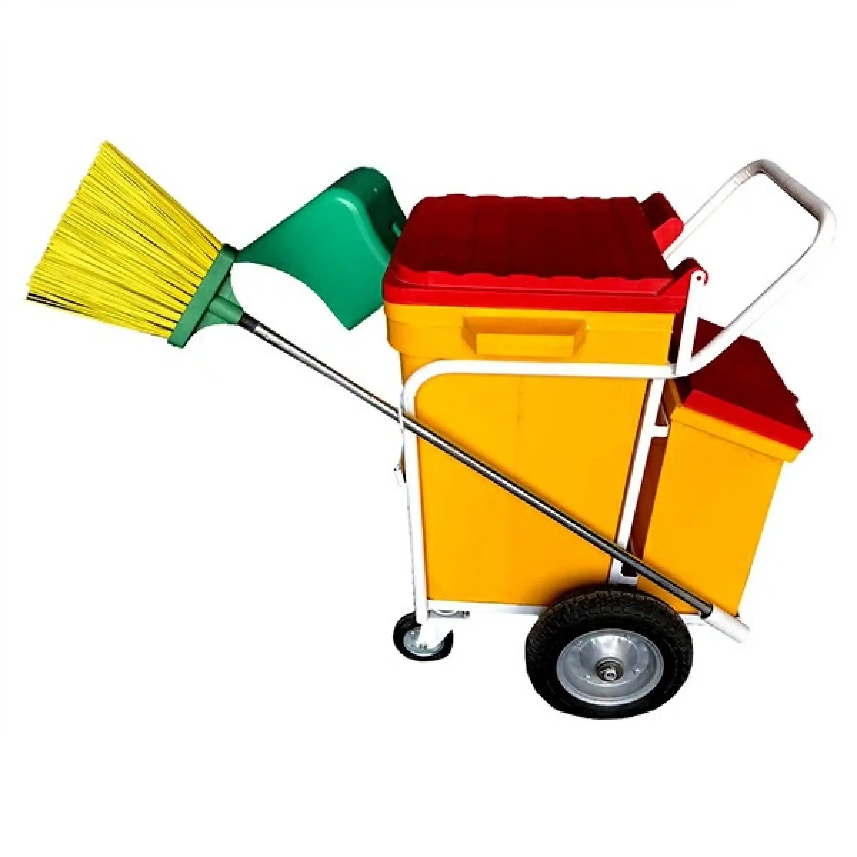 Tekli Çöp Toplama - Taşıma Arabası