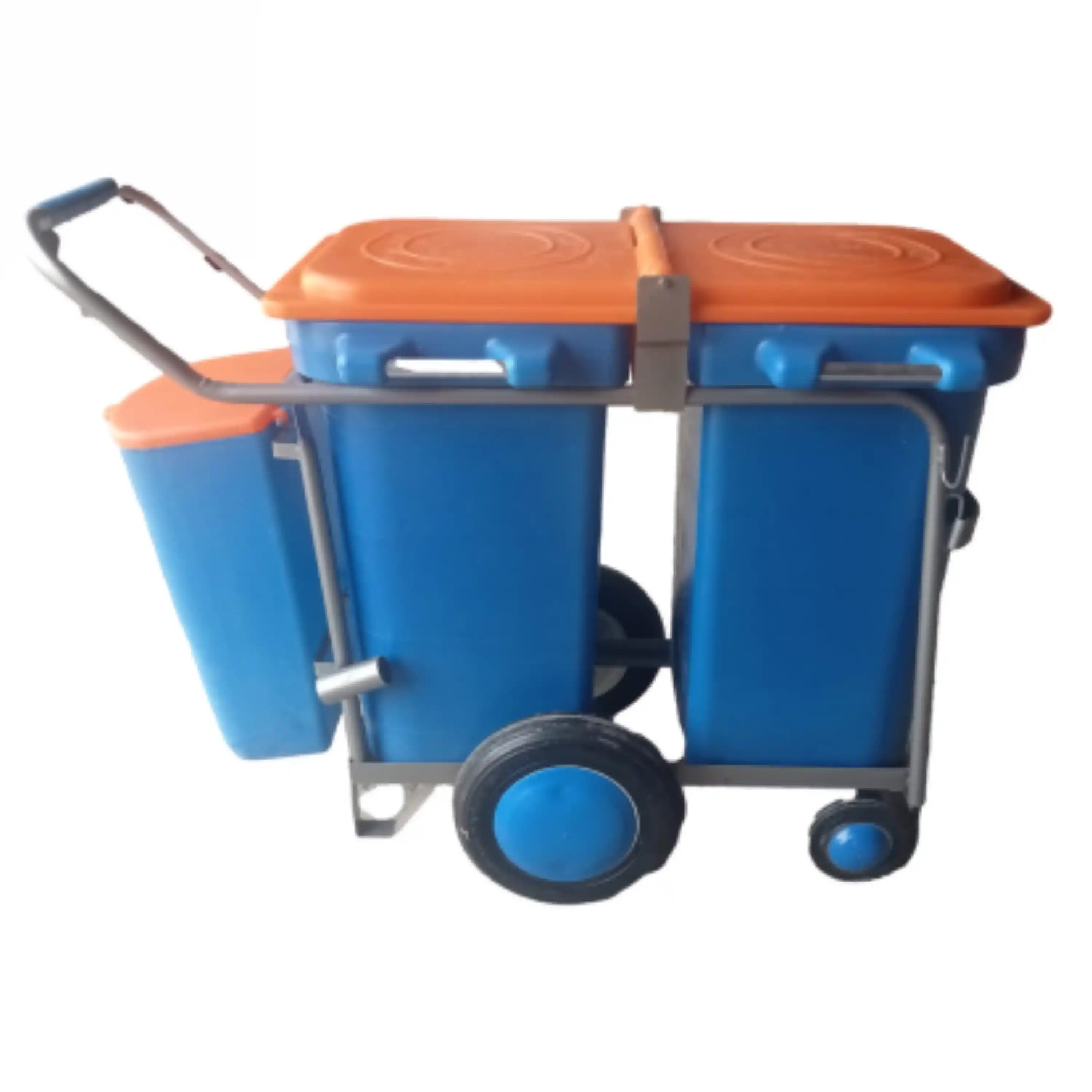 Çöp Toplama Arabası Çiftli 180 LT – 2 Kovalı