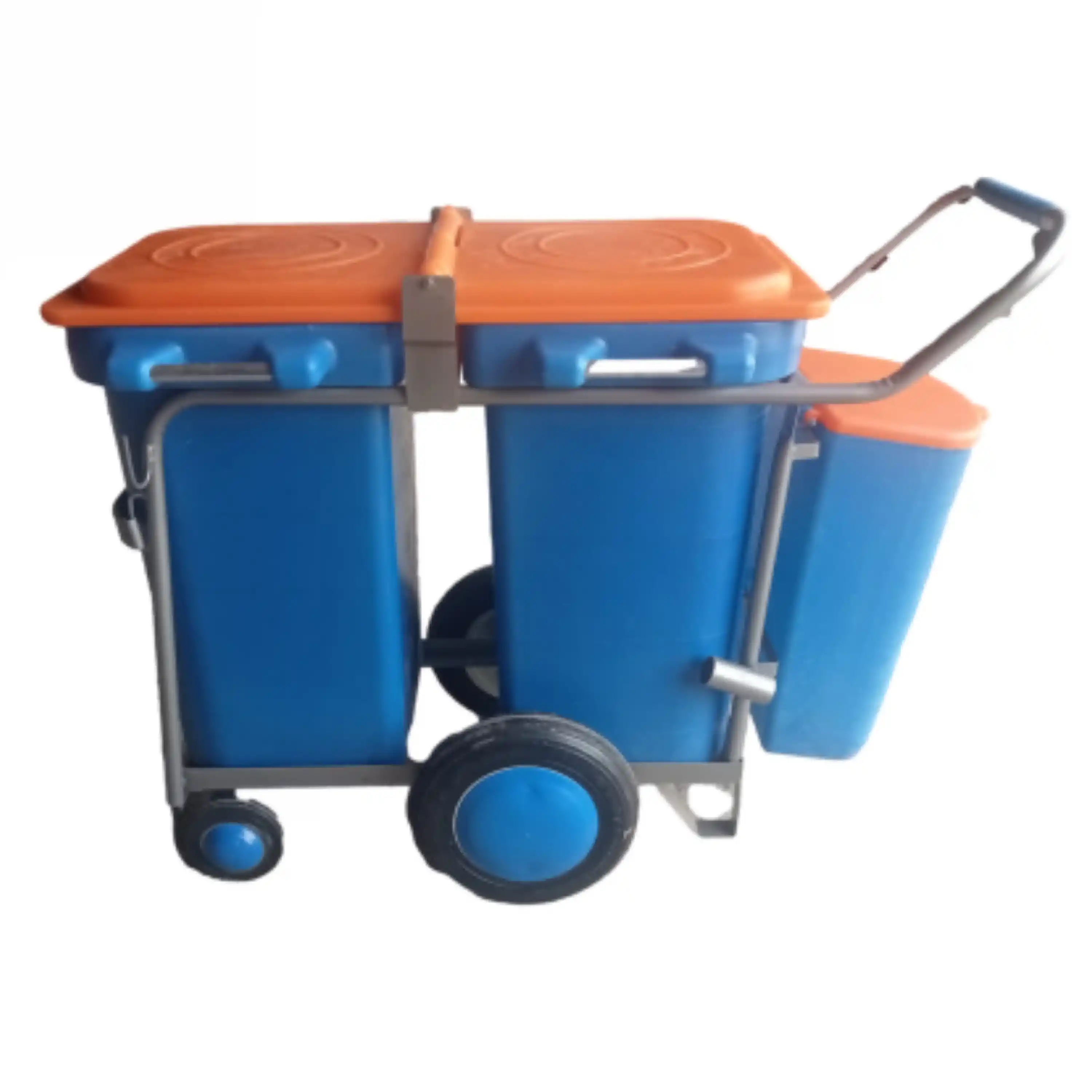 Çöp Toplama Arabası Çiftli 180 LT – 2 Kovalı