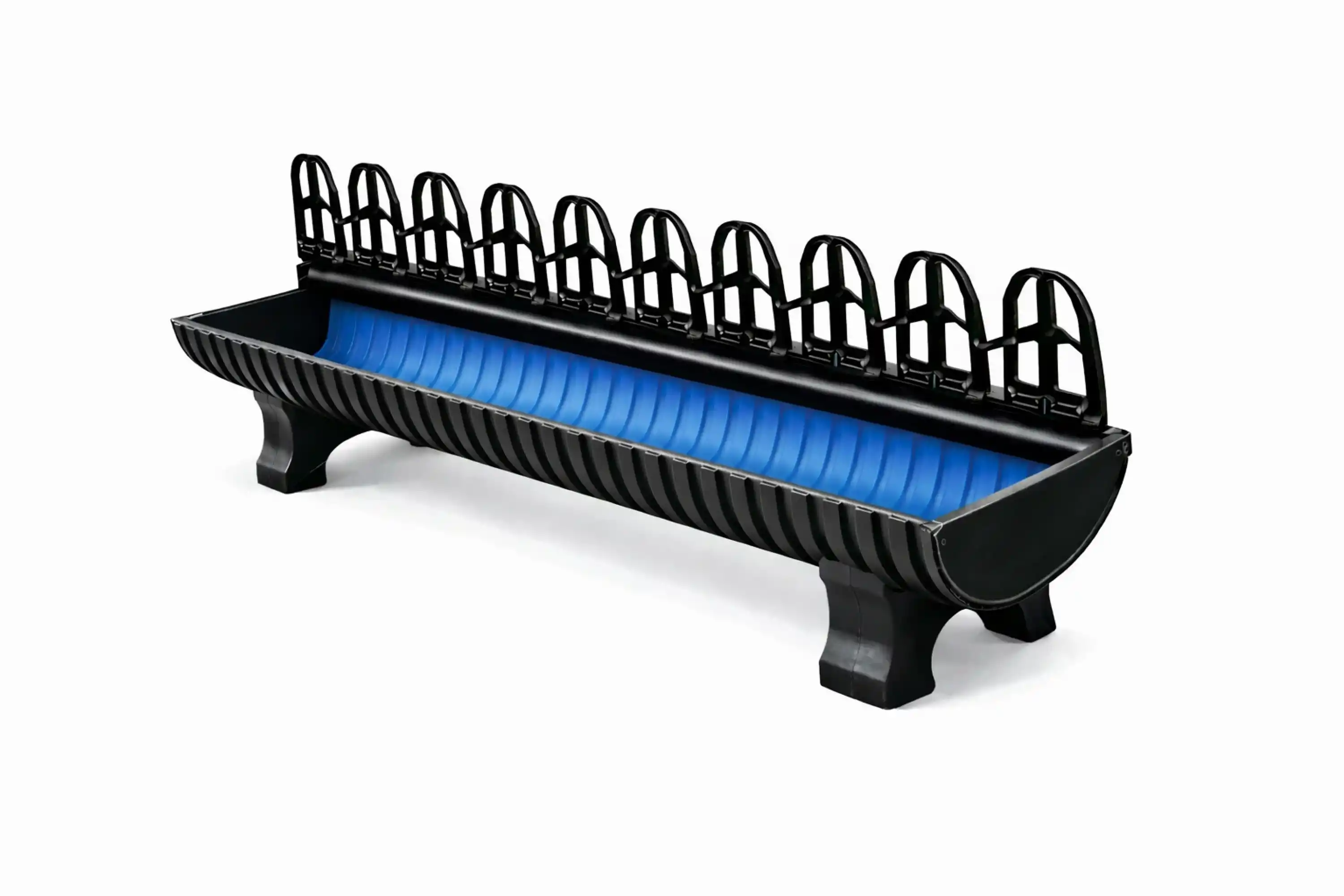 Küçükbaş 9lu Tekli Yemlik Kilit Sistemi (Altı Plastik Tabanlı)