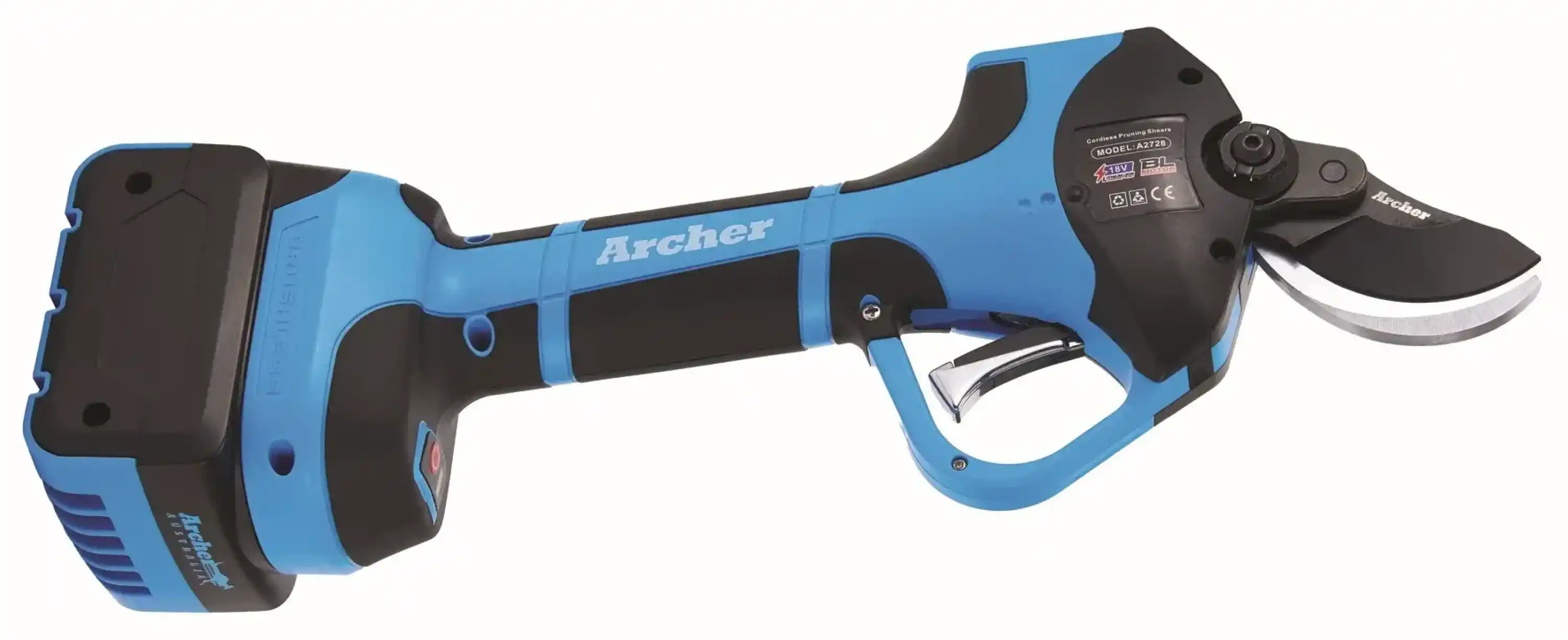 Archer A2728 Şarjlı Budama Makası (18 V / 4.5 Ah – 32 mm / 38 mm Kesim Kapasitesi)
