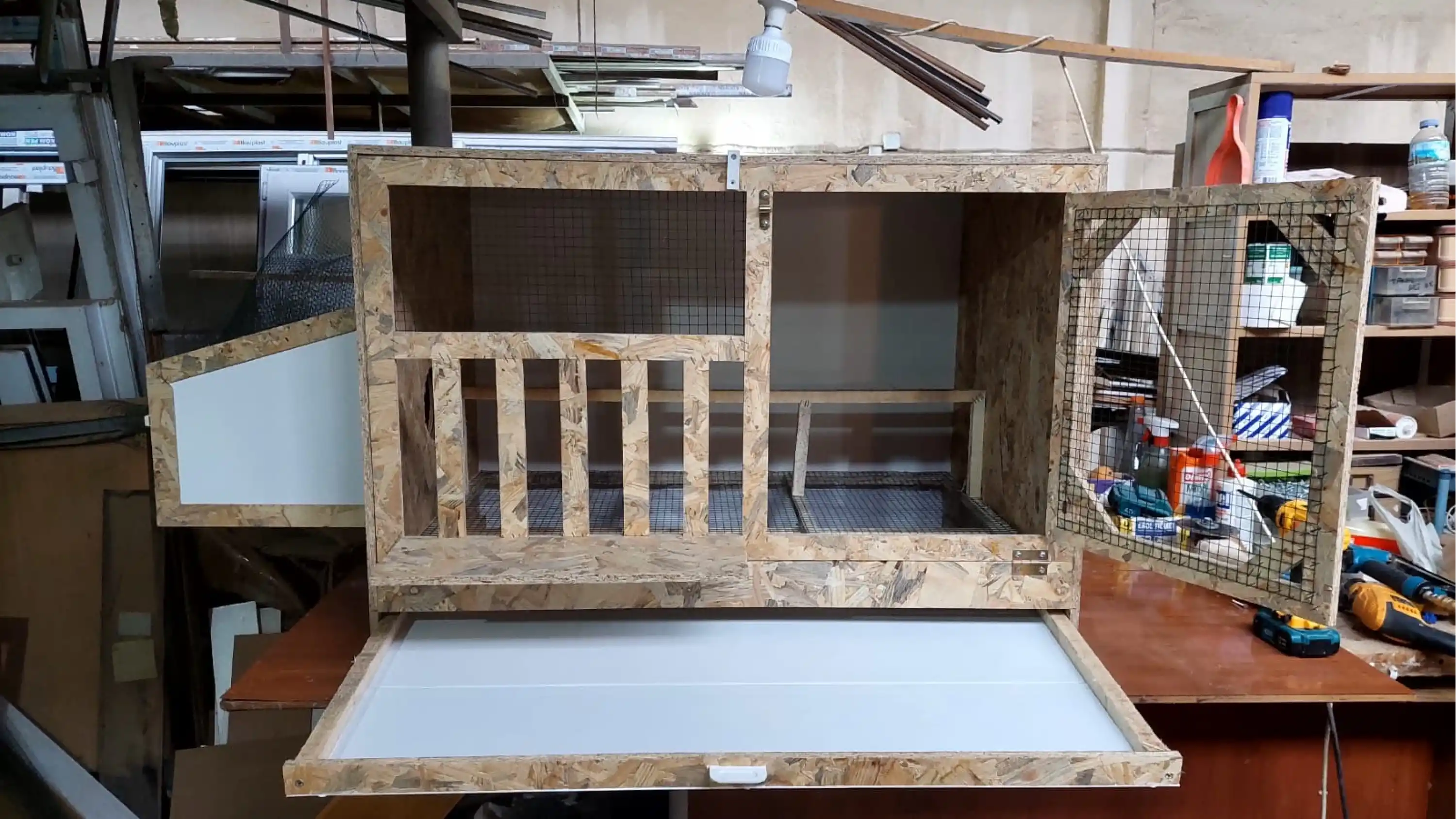 Asil Bantam & Cüce Irk Damızlık Kafesi - OSB - 100*70*60