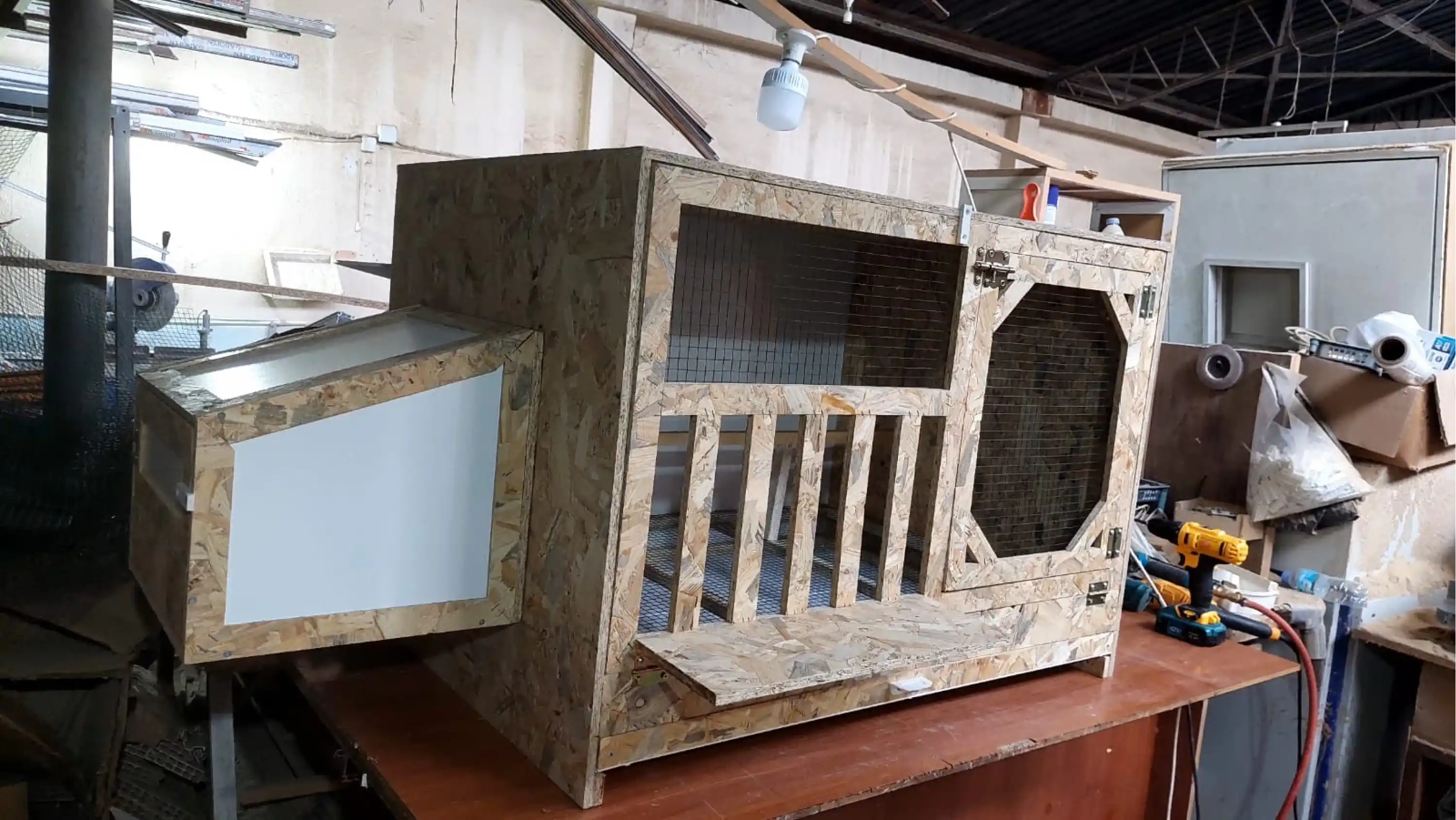 Asil Bantam & Cüce Irk Damızlık Kafesi - OSB - 100*70*60