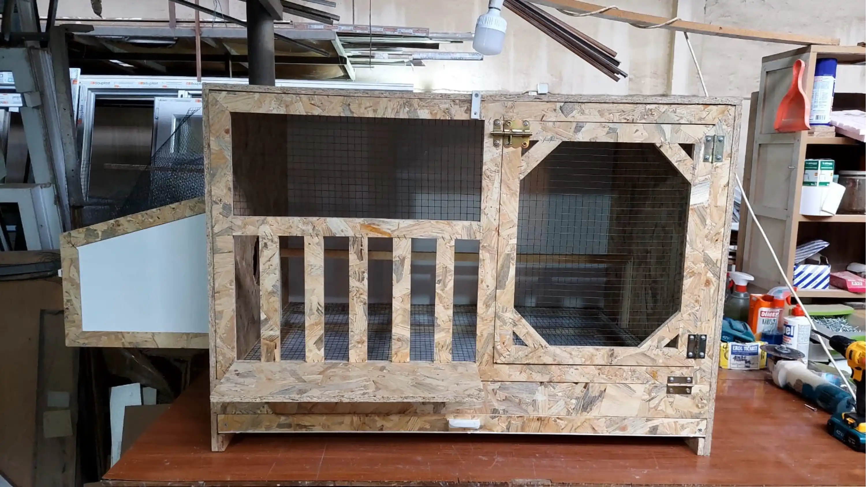 Asil Bantam & Cüce Irk Damızlık Kafesi - OSB - 100*70*60