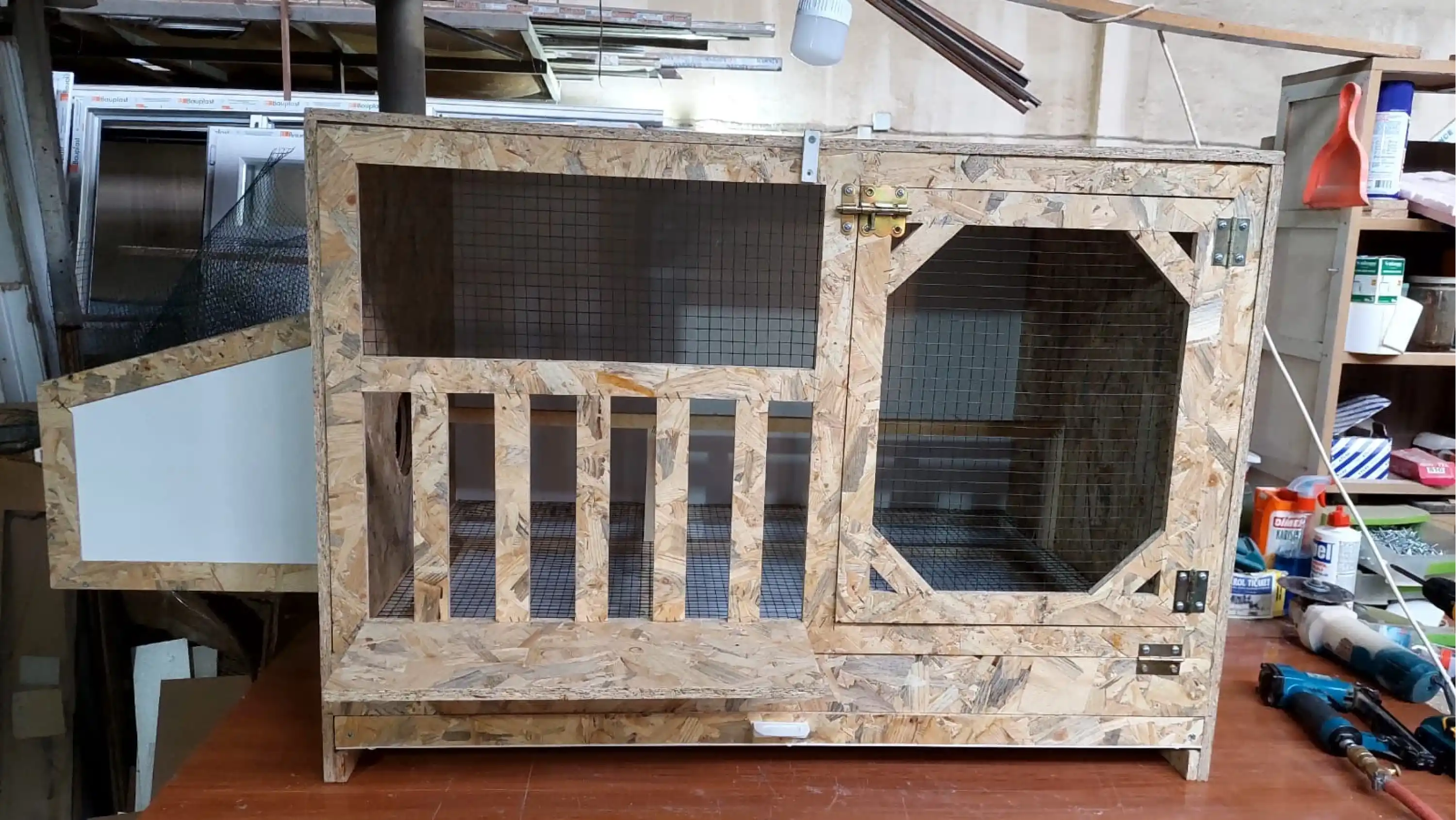 Asil Bantam & Cüce Irk Damızlık Kafesi - OSB - 100*70*60