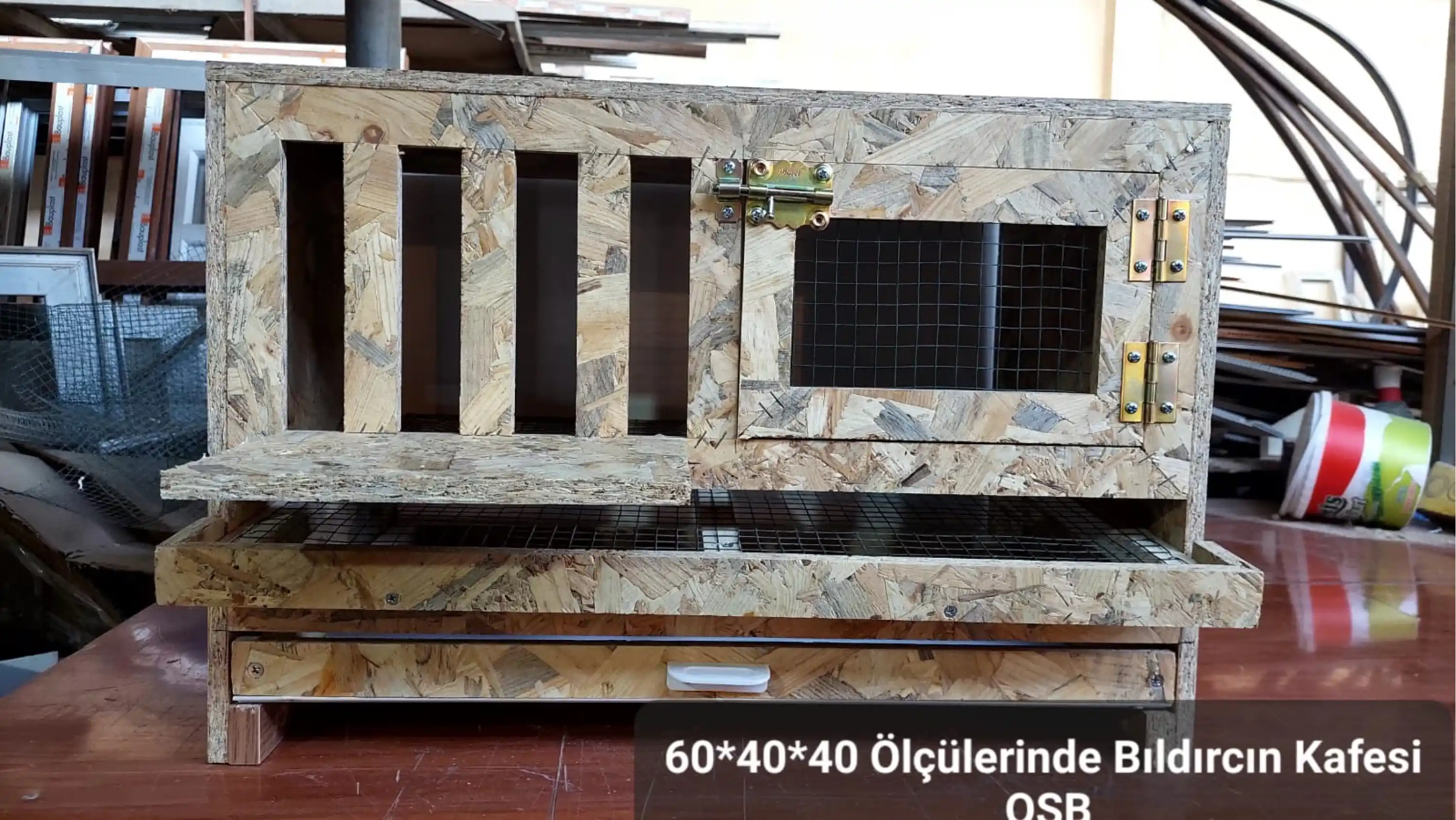 Bıldırcın Kafesi - OSB - 60*40*40